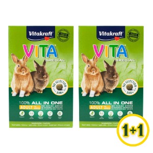 [비타크래프트]Vita specisal all in one adult rabbit 600g 1+1(25314)유통기한 2022.10